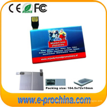 Preço de atacado Cartão de Crédito Barato 2 ~ 16 GB USB Flash Drive para Amostra Grátis